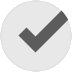 The Completed inbox item icon